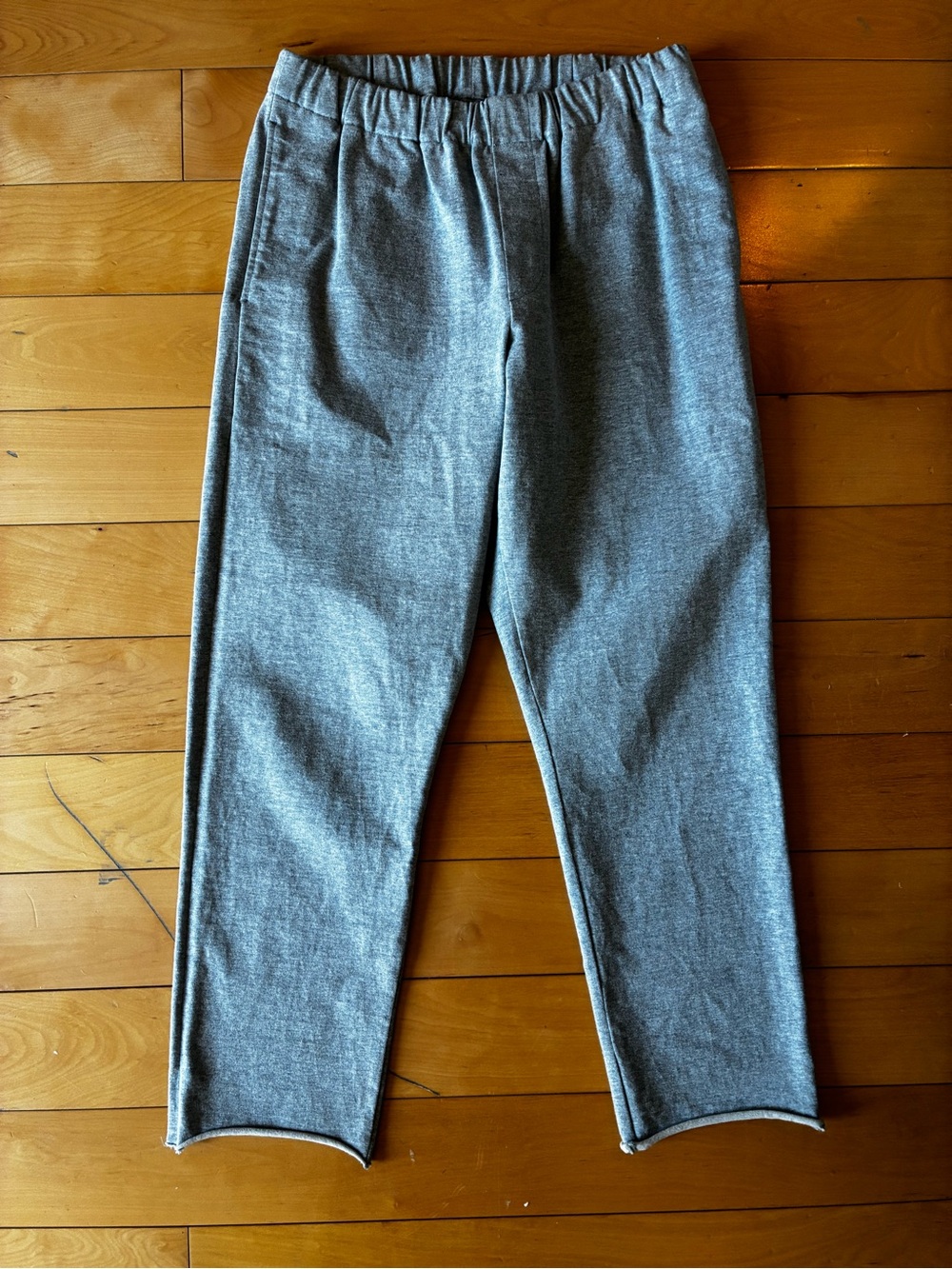 Auralee Men's Heather tailored sweatpants Sz 1